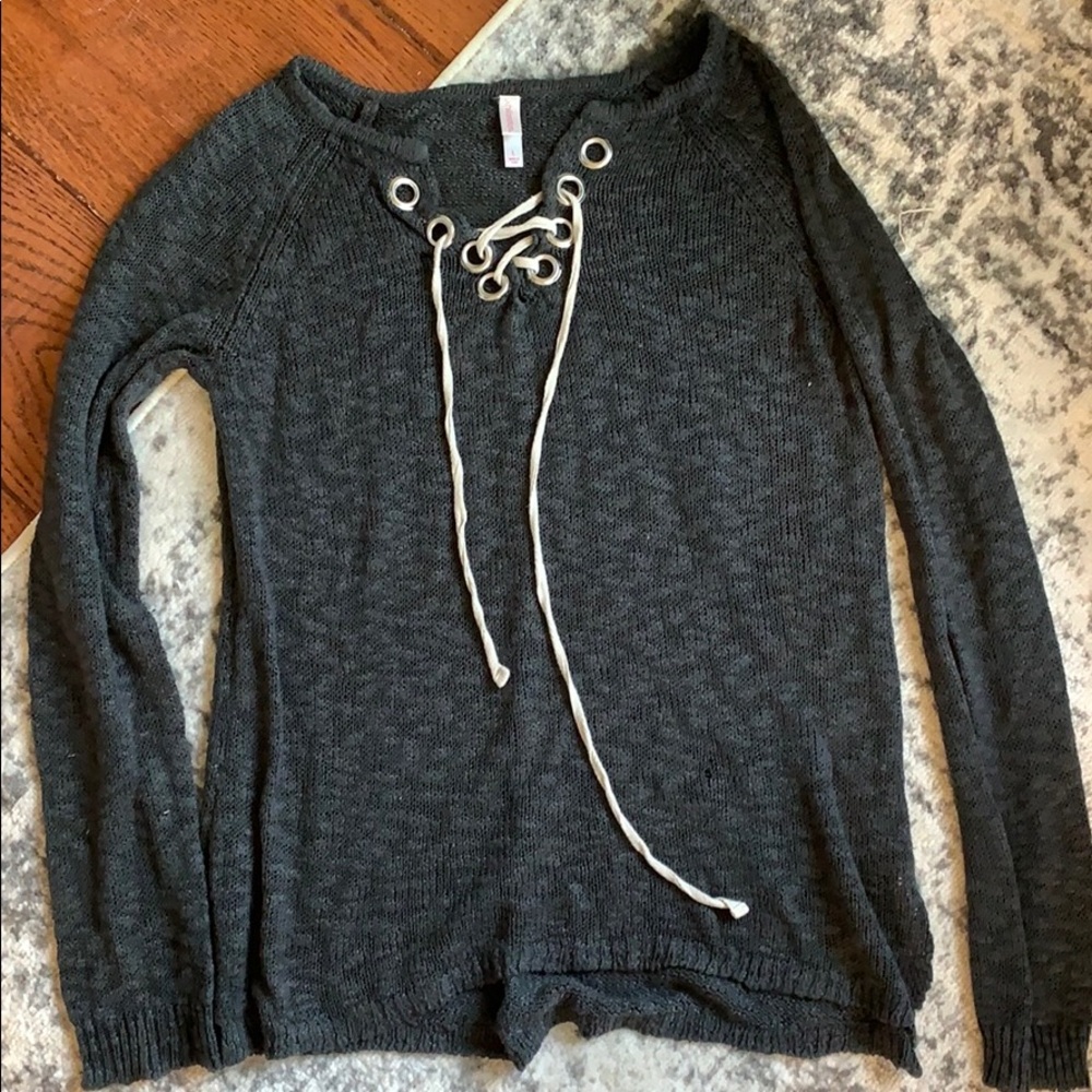 Grey sweater
